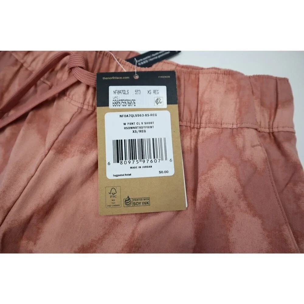 The North Face Pink Print‎ Size XS/REG